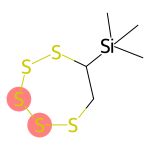 1,2,3,4,5-Pentathiepane, 6-(trimethylsilyl)-