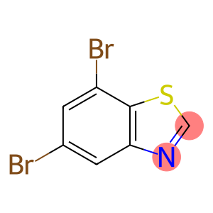 5,7-dibromo-1,3-benzothiazole