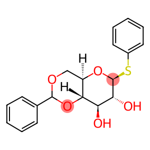 glycosyl sulfide phenyl 4,6-O-benzylidene-1S-β-D-gluco-pyranoside