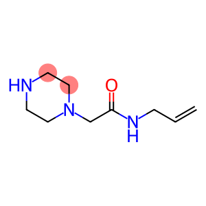 2-哌嗪-1-基-N-丙-2-烯基-乙酰胺