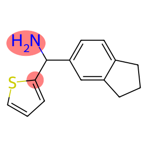 2,3-dihydro-1H-inden-5-yl(thiophen-2-yl)methanamine