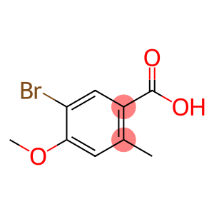 Benzoic acid, 5-bromo-4-methoxy-2-methyl-