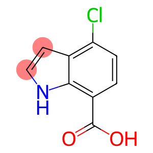 1H-Indole-7-carboxylic acid, 4-chloro-