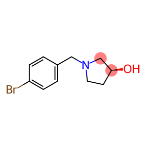 3-Pyrrolidinol, 1-[(4-bromophenyl)methyl]-, (3S)-