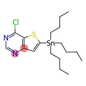 4-Chloro-6-(tributylstannyl)-thieno[3,2-d]pyrimidine