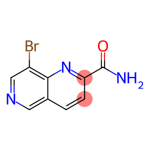 8-bromo-1,6-Naphthyridine-2-carboxamide