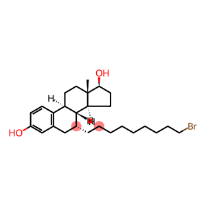 (7A,17B)- 7-(9-溴壬基)雌甾-1,3,5(10)-三烯-3,17-二醇