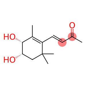 (3E)-4-[(3R,4S)-3,4-Dihydroxy-2,6,6-trimethyl-1-cyclohexen-1-yl]-3-buten-2-one