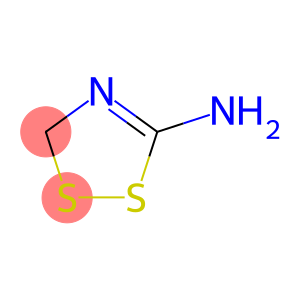 1,2,4-Dithiazolidine,3-imino-(7CI)