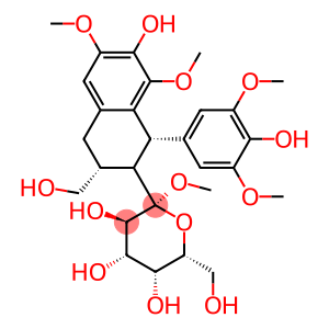 (+)-南烛木树脂酚-9'-O-葡萄糖苷