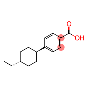 Benzoic acid, 4-(4-ethylcyclohexyl)-, trans- (9CI)