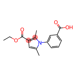 3-[3-(乙氧羰基)-2,5-二甲基-1H-吡咯-1-基]苯甲酸