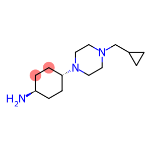 4-[4-(cyclopropylmethyl)piperazin-1-yl]cyclohexanamine