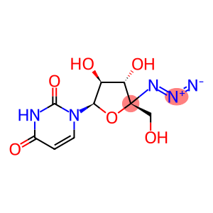 2,4(1H,3H)-PyriMidinedione, 1-(4-C-azido-β-D-arabinofuranosyl)- (9CI)