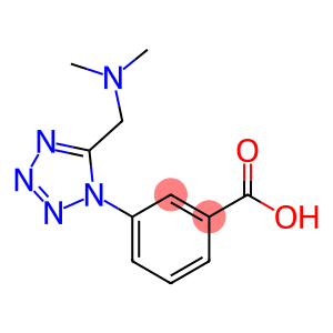 3-(5-[(DIMETHYLAMINO)METHYL]-1H-TETRAZOL-1-YL)BENZOIC ACID