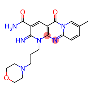 2-imino-8-methyl-1-(3-morpholin-4-ylpropyl)-5-oxodipyrido[1,2-d:3',4'-f]pyrimidine-3-carboxamide