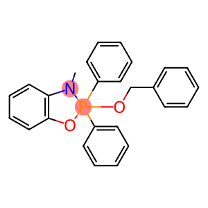 1,3,2-Benzoxazaphosphole, 2,2,2,3-tetrahydro-3-methyl-2,2-diphenyl-2-(phenylmethoxy)- (9CI)