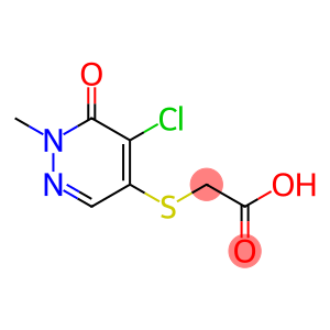 (5-Chloro-1-methyl-6-oxo-1,6-dihydro-pyridazin-4-ylsulfanyl)-acetic acid