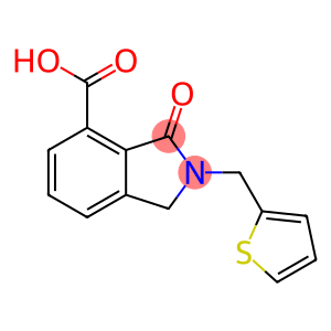 3-OXO-2-THIOPHEN-2-YLMETHYL-2,3-DIHYDRO-1H-ISOINDOLE-4-CARBOXYLIC ACID