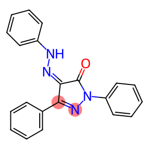 1,3-diphenyl-1H-pyrazole-4,5-dione 4-(phenylhydrazone)