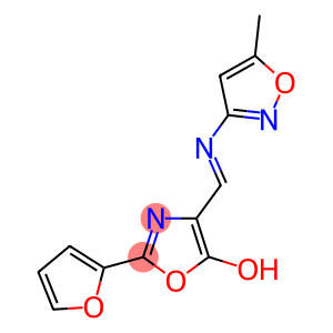 2-Furan-2-yl-4-[(5-methyl-isoxazol-3-ylimino)-methyl]-oxazol-5-ol