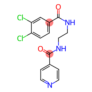 N-{2-[(3,4-dichlorobenzoyl)amino]ethyl}isonicotinamide