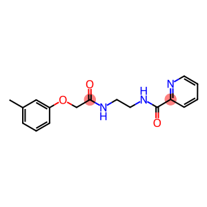 N-(2-{[2-(3-methylphenoxy)acetyl]amino}ethyl)-2-pyridinecarboxamide