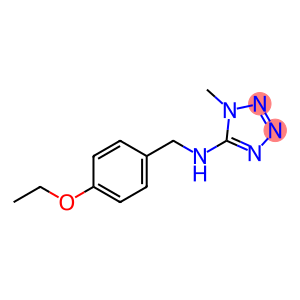 N-(4-ethoxybenzyl)-N-(1-methyl-1H-tetraazol-5-yl)amine