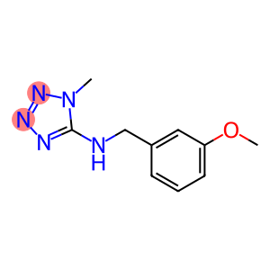 1H-Tetrazol-5-amine, N-[(3-methoxyphenyl)methyl]-1-methyl-