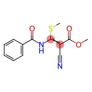 METHYL 3-(BENZOYLAMINO)-2-CYANO-3-(METHYLTHIO)ACRYLATE