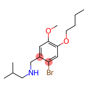 N-(2-bromo-4-butoxy-5-methoxybenzyl)-N-isobutylamine