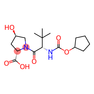 (4R)-N-[(Cyclopentyloxy)carbonyl]-3-methyl-L-valyl-4-hydroxy-L-proline