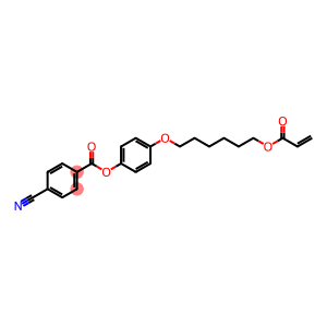 Benzoic acid, 4-cyano-, 4-[[6-[(1-oxo-2-propen-1-yl)oxy]hexyl]oxy]phenyl ester