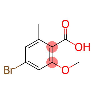 4-bromo-2-methoxy-6-methylbenzoic acid