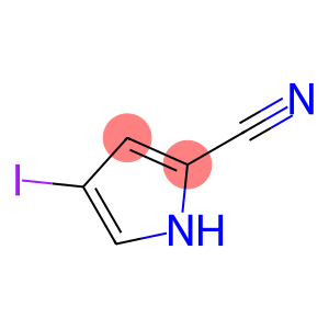 1H-Pyrrole-2-carbonitrile, 4-iodo-