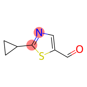 5-Thiazolecarboxaldehyde, 2-cyclopropyl-