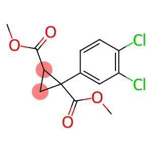 1,2-Cyclopropanedicarboxylic acid, 1-(3,4-dichlorophenyl)-, 1,2-dimethyl ester