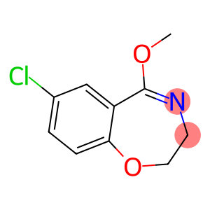 7-CHLORO-2,3-DIHYDRO-5-METHOXYBENZO[F][1,4]OXAZEPINE