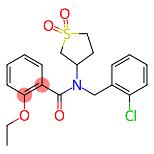 N-(2-chlorobenzyl)-N-(1,1-dioxidotetrahydro-3-thienyl)-2-ethoxybenzamide