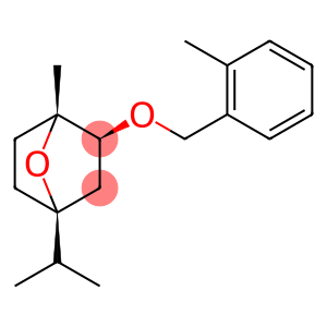 exo-(±)-1-methyl-4-(1-methyl ethyl)-2-((2-methyl phenyl)methoxy)-7-oxabicyclo(2,2,1)heptane