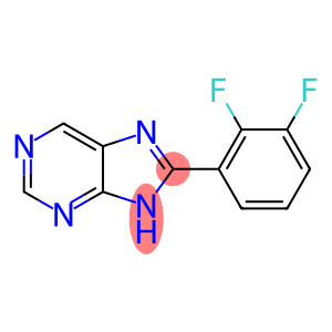 8-(2,3-Difluorophenyl)-7H-purine