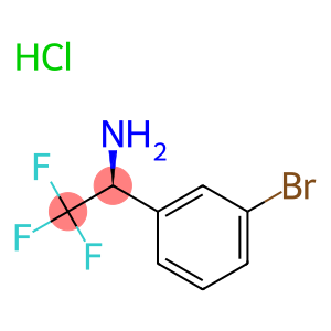 (S)-1-(3-bromophenyl)-2,2,2-trifluoroethan-1-amine hydrochloride