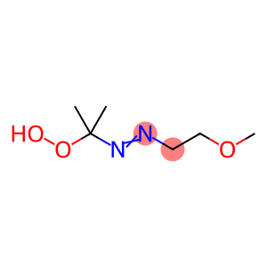 Diazene, 1-(1-hydroperoxy-1-methylethyl)-2-(2-methoxyethyl)-