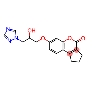 7-[2-hydroxy-3-(1H-1,2,4-triazol-1-yl)propoxy]-2,3-dihydrocyclopenta[c]chromen-4(1H)-one