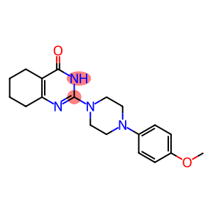 5,6,7,8-tetrahydro-2-[4-(4-methoxyphenyl)-1-piperazinyl]-4(3H)-Quinazolinone