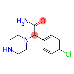 2-(4-CHLOROPHENYL)-2-PIPERAZIN-1-YLACETAMIDE