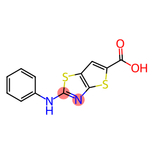 2-(苯基氨基)噻吩并[2,3-D]噻唑-5-羧酸
