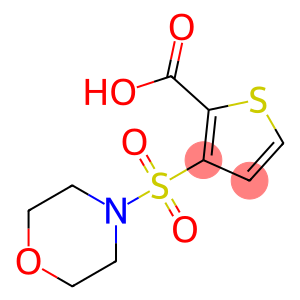 3-(morpholine-4-sulfonyl)thiophene-2-carboxylic acid