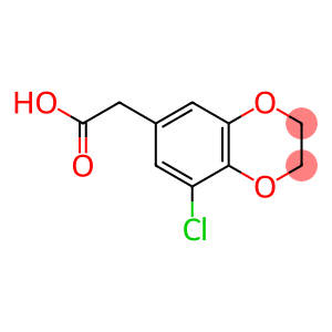 2-(8-氯-2,3-二氢-1,4-苯并二噁英-6-基)乙酸