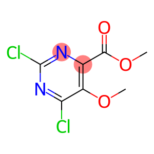 4-Pyrimidinecarboxylic acid, 2,6-dichloro-5-methoxy-, methyl ester